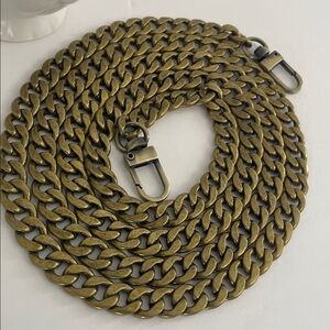 Antiqued Brass Style Chain Strap | Unbranded